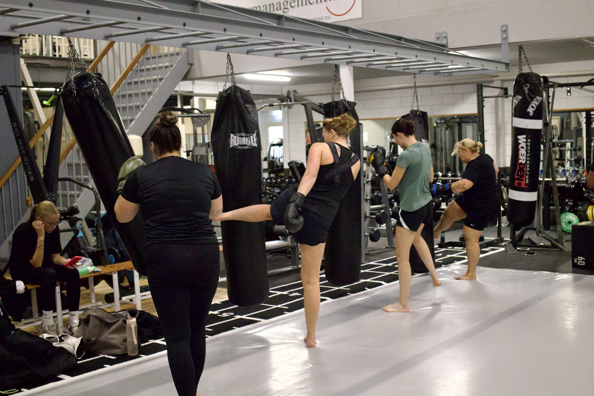 Groepsles Kick & Fun bij Sportcentrum Woerden