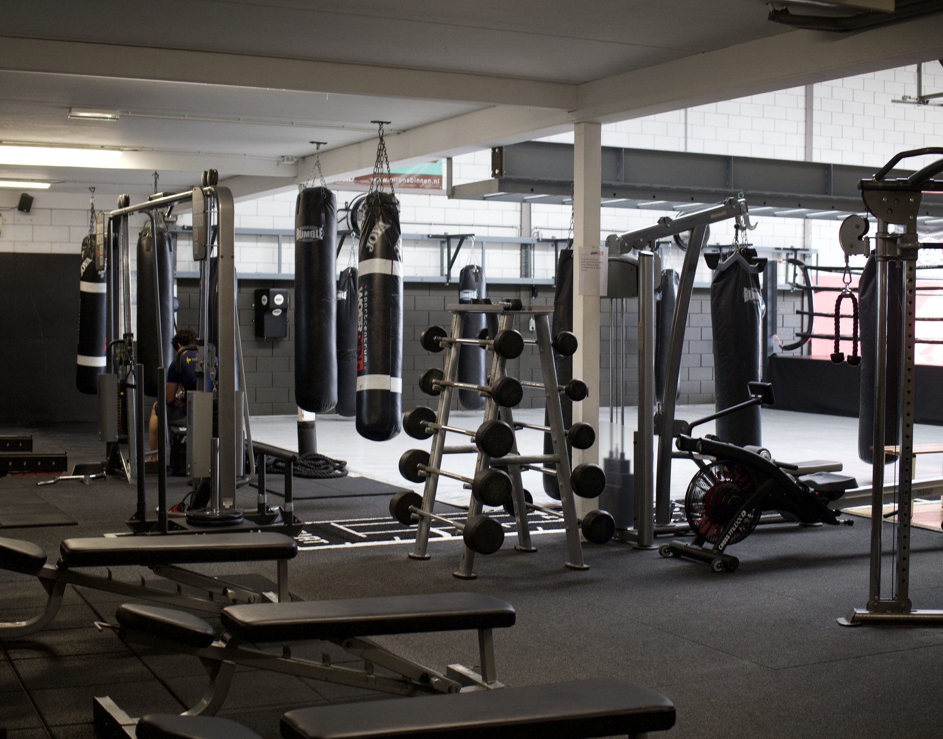 Trainingsruimte van Sportcentrum Woerden
